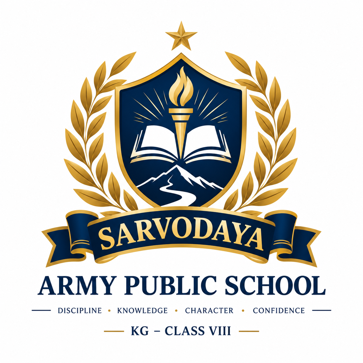 Sarvodaya Army Public School Logo